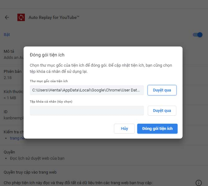 đóng gói tiện ích trong trình duyệt chrome 3.png