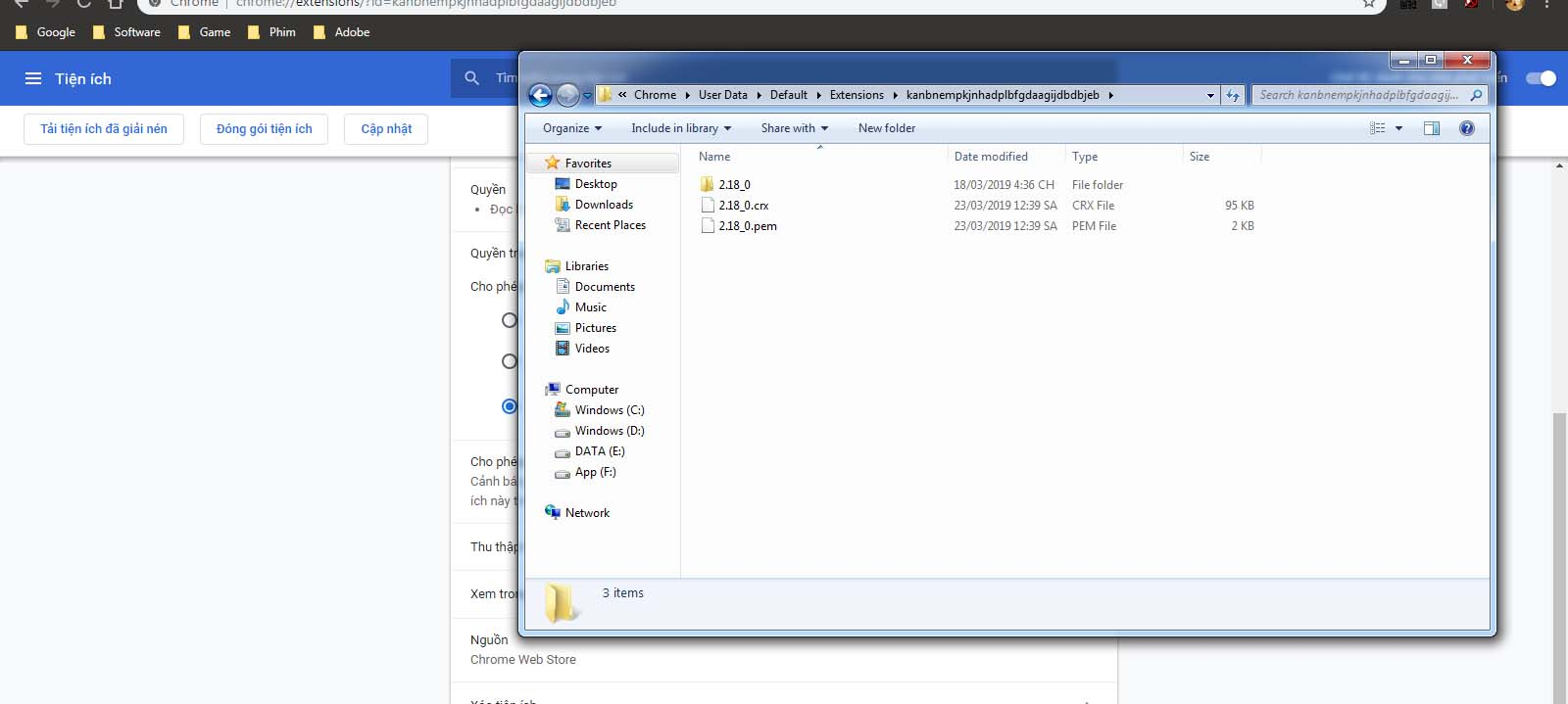 đóng gói tiện ích trong trình duyệt chrome.png