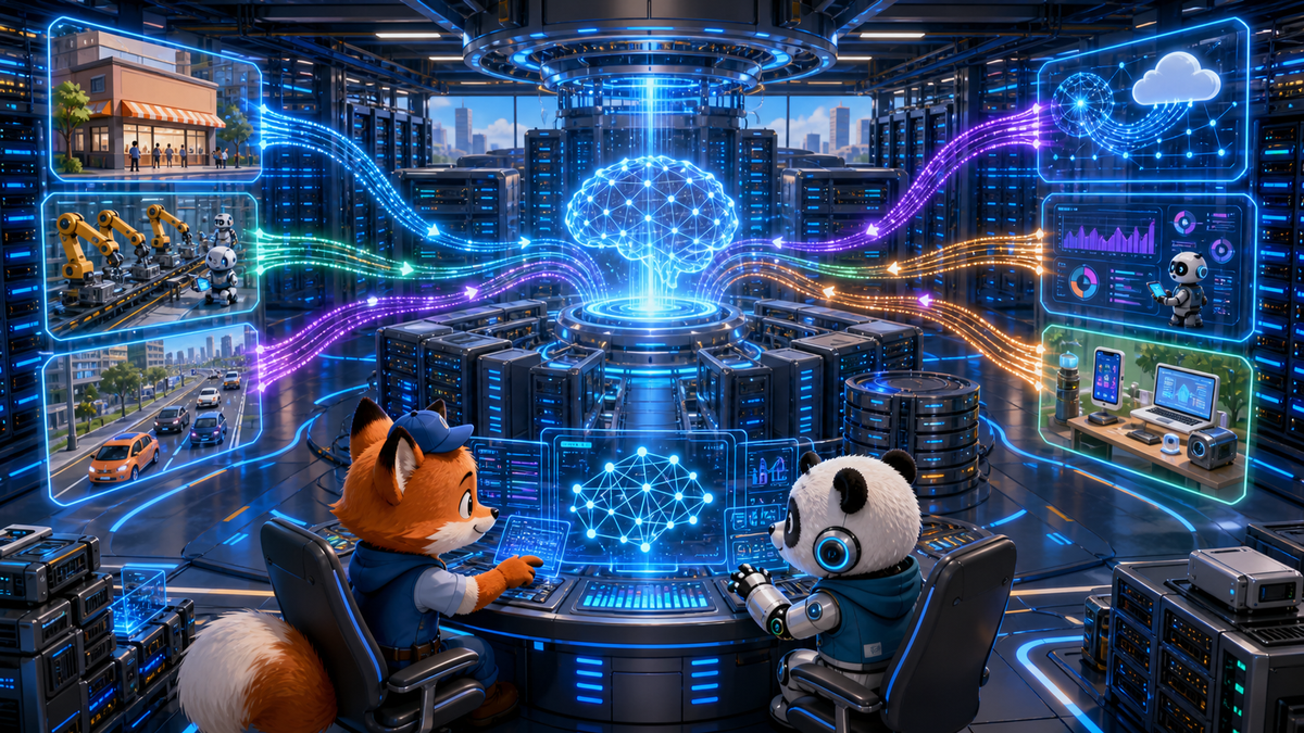 Datacenter ph? h?p cho hu?n luy?n m? h?nh l?n truy v?n cao v? ph?n t?ch d? li?u ?a ngu?n