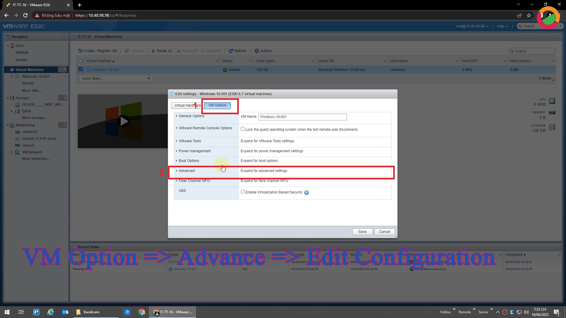 Hướng dẫn kích hoạt vGPU (VGA) cho máy ảo | Series hướng dẫn VMware ESXi #5