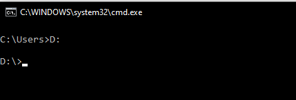 Hướng dẫn sử dụng lệnh cd trong Commandline (CMD)