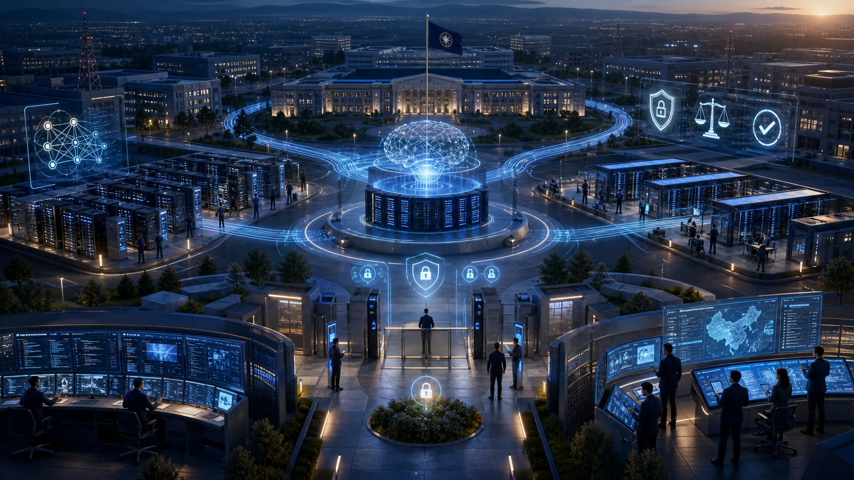 Sovereign AI có thể bao gồm trung tâm dữ liệu đặt trong