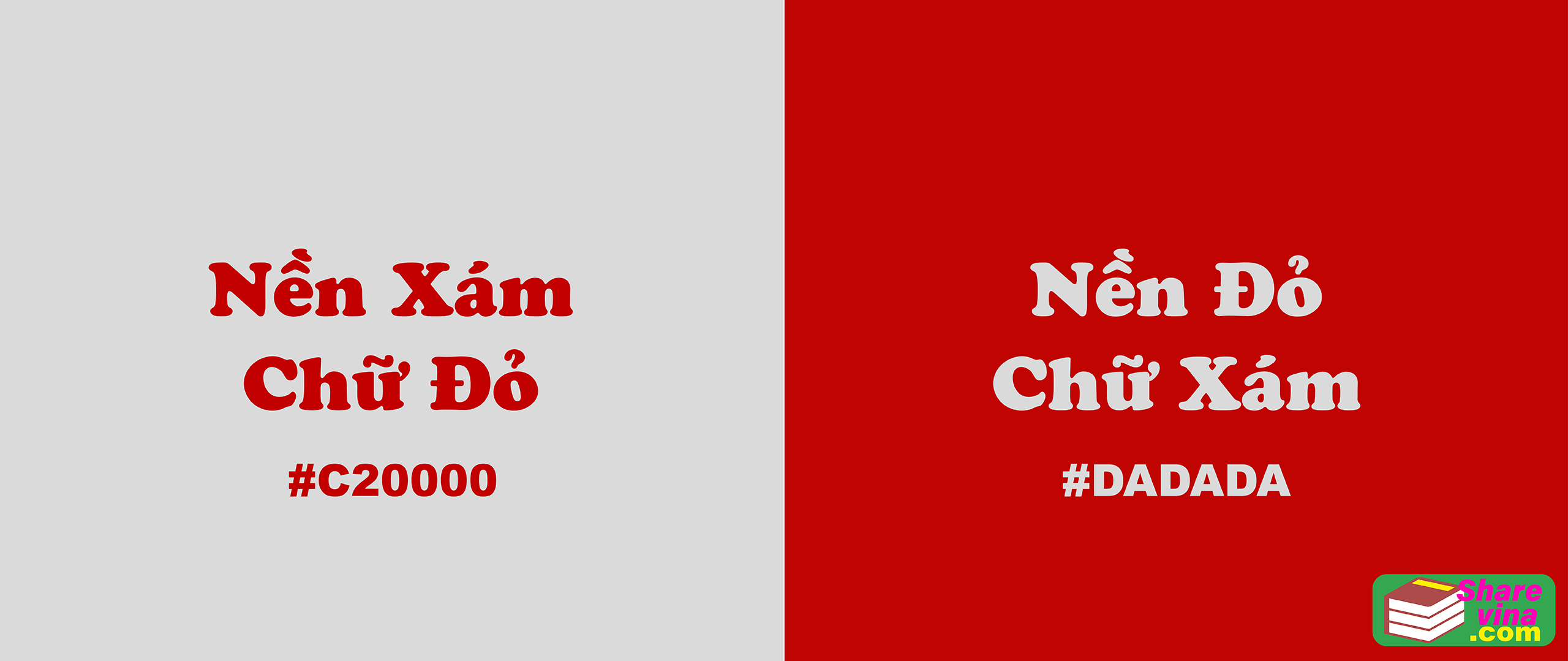 Sharevina.com - Complementary color scheme -  Xám - Đỏ.png