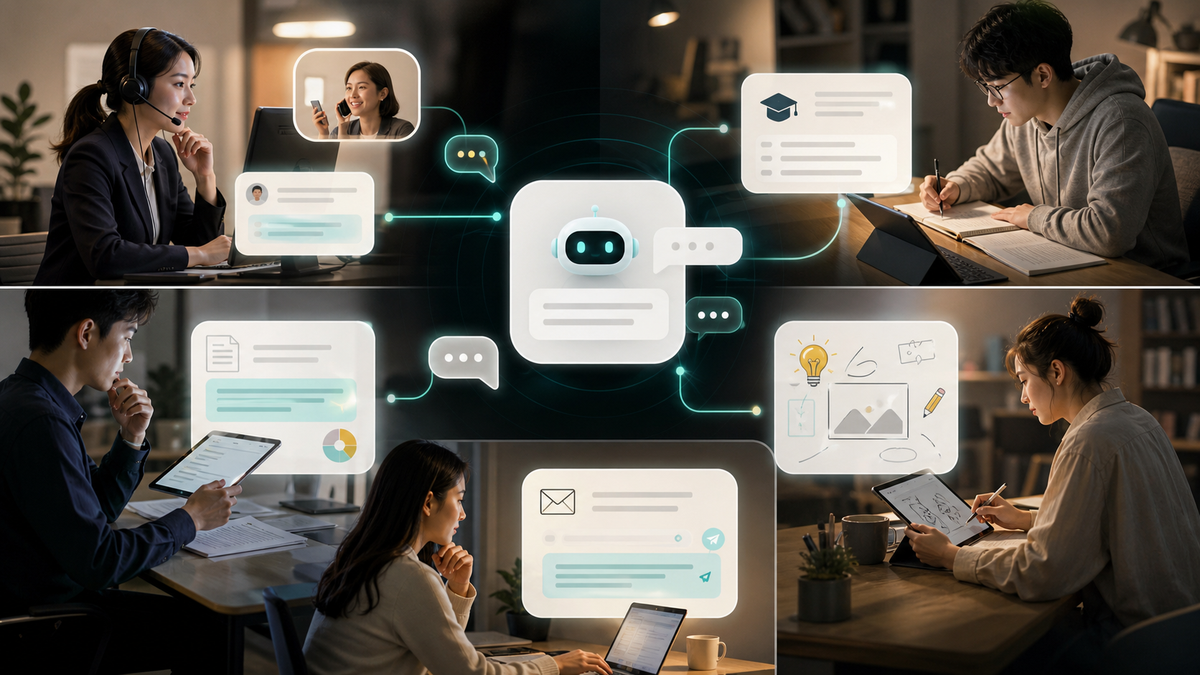 Ví dụ, chatbot có thể giúp bạn lên kế hoạch marketing cho