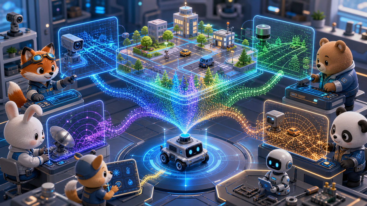 Sensor fusion h?p nh?t d? li?u c?m bi?n ?? robot t? h?nh ra quy?t ??nh ?n ??nh