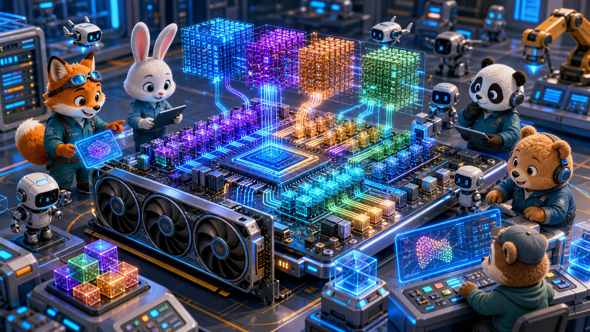 GPU ph? h?p v?i ph?p to?n ma tr?n vector v? x? l? AI song song